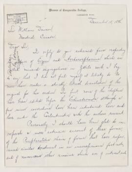 Letter, 18 December 1896