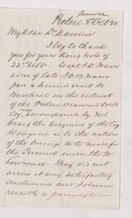 Letter, 8 October 1880