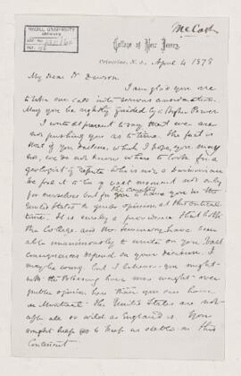 Letter, 4 April 1878