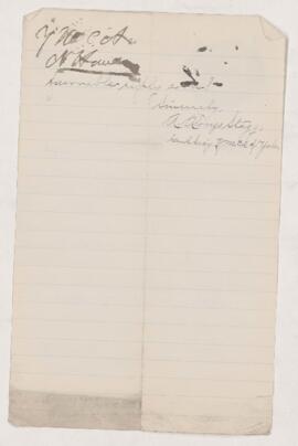 Letter, 12 September 1889