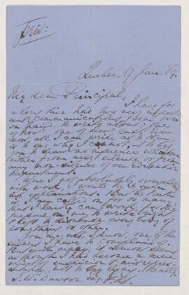 Letter, 9 January 1869