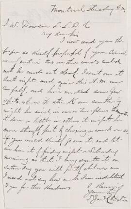 Letter, May 1871