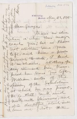 Letter, 23 May 1878