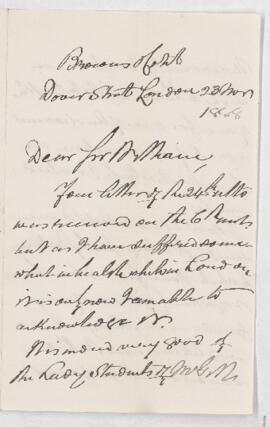 Letter, 23 November 1888
