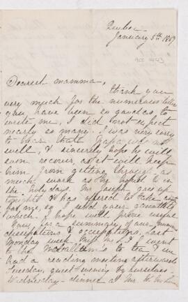 Letter, 5 January 1869