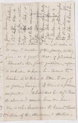 Letter, 1873