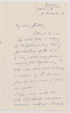 Letter, 18 November 1886
