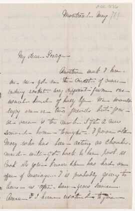Letter, May 1871