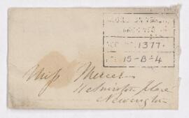 Letter, February 1847