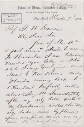 Letter, 7 March 1872