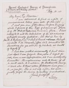 Letter, 10 February 1883