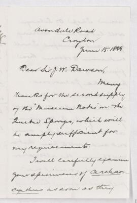 Letter, 15 June 1888
