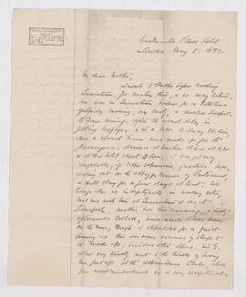 Letter, 5 May 1892