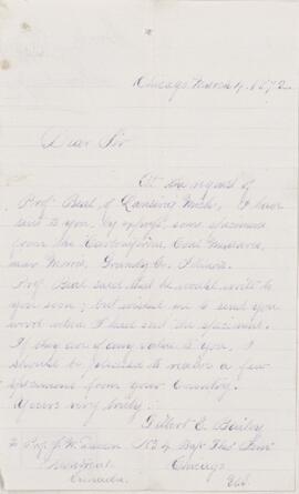 Letter, 4 March 1872
