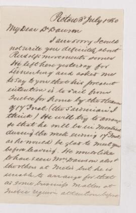 Letter, 3 July 1880