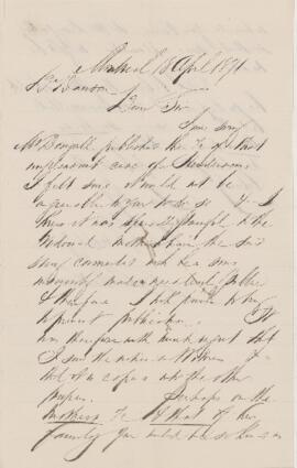 Letter, 18 April 1871.