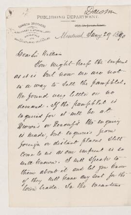 Letter, 29 January 1890