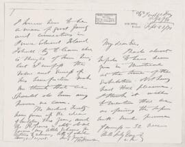 Letter, 23 September 1870