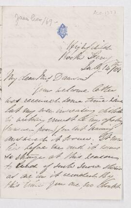 Letter, 14 July 1869
