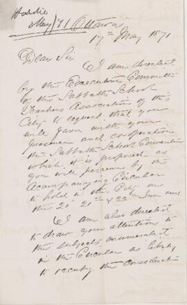 Letter, 17 May 1871