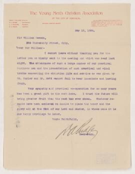 Letter, 19 May 1899
