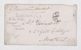 Letter, 19 December 1867