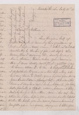 Letter, 26 July 1870
