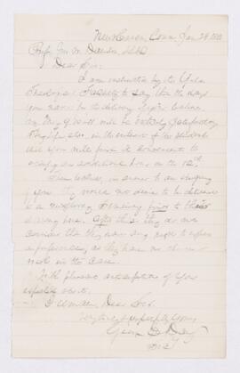 Letter, 28 January 1882