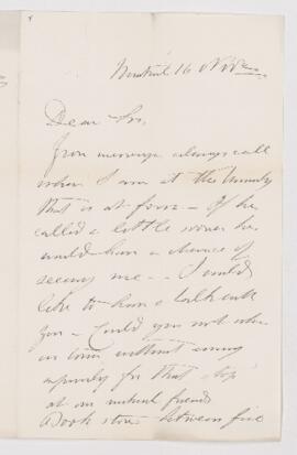 Letter, 16 November 1882