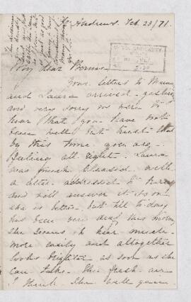 Letter, 23 February 1871