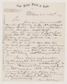 Letter, 23 February 1877