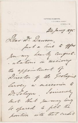 Letter, 24 January 1895