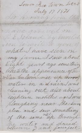 Letter, 17 July 1871