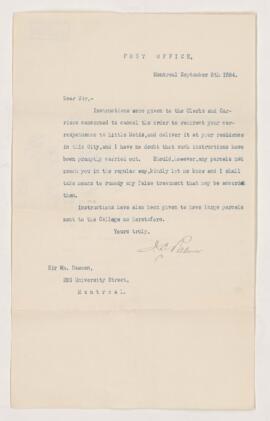 Letter, 8 September 1894