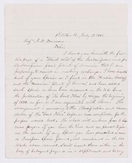 Letter, 12 July 1882
