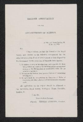 Letter, 8 January 1877