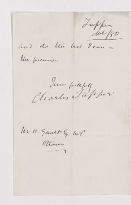 Letter, 20 March 1880