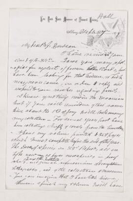 Letter, 27 September 1879