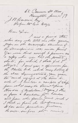 Letter, 4 June 1879