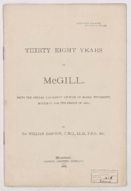 Address of the First Class of Lady Graduates and the Principal's Reply 