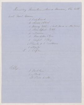 Account, 22 July 1857