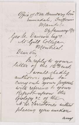 Letter, 26 January 1875