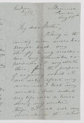 Letter, 15 August 1881