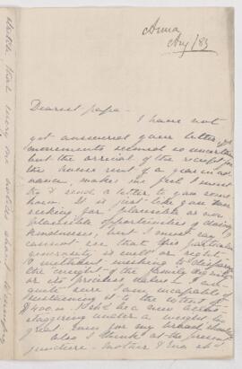 Letter, 13 August 1883