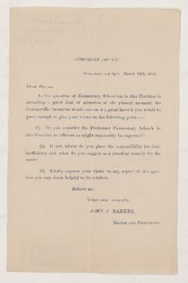 Letter, 18 March 1896