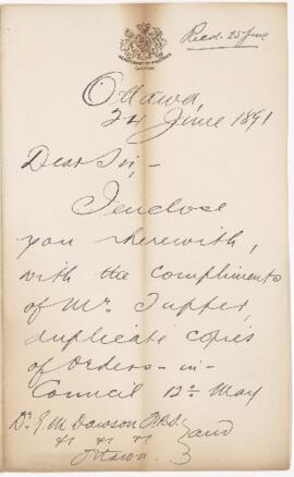 Letter, 24 June 1891