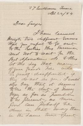 Letter, 24 April 1884