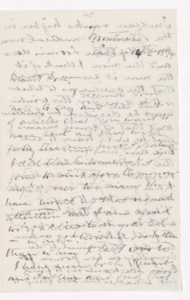 Letter, 14 September 1894
