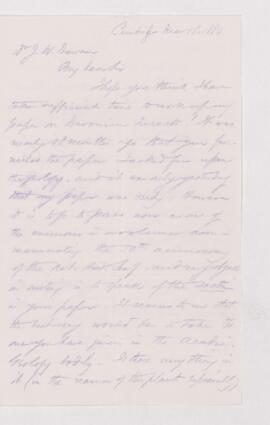 Letter, 18 March 1880