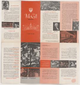 McGill University, a guide and map